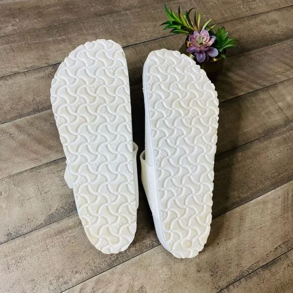 Birkenstock Gizeh Eva White Slide Sandals Casual Women’s Size 9.5