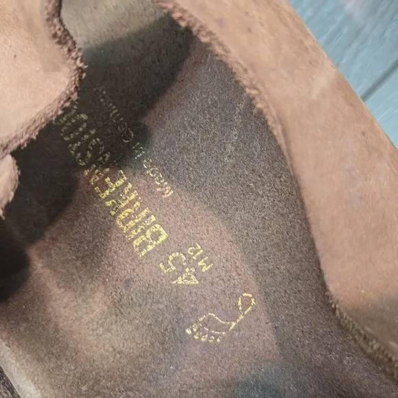Birkenstock Milano Mens Leather Sandals Flats shoes sz 45/12 Regular