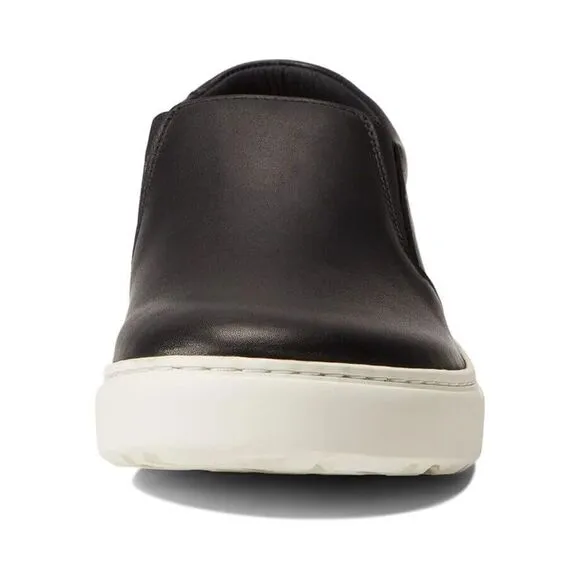 Birkenstock Oswego Sneakers Women's 13-13.5 Black Leather Casual Shoes FZP004