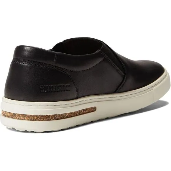 Birkenstock Oswego Sneakers Women's 13-13.5 Black Leather Casual Shoes FZP004