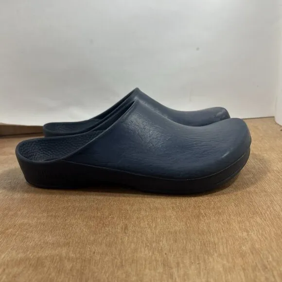 Birkenstock Professional Men's Size 8 Blue Clogs Profi Birki Walking Shoes