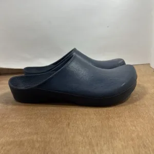 Birkenstock Professional Men's Size 8 Blue Clogs Profi Birki Walking Shoes