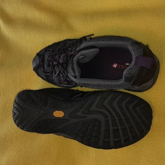 Black and MERRELL Purple Athletic Shoes