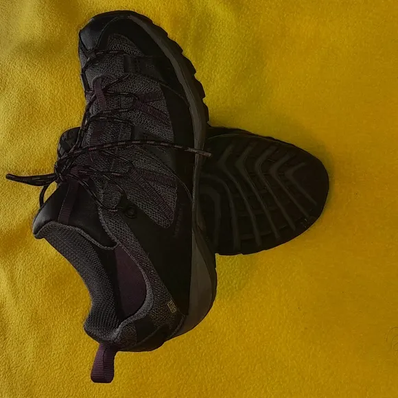 Black and MERRELL Purple Athletic Shoes