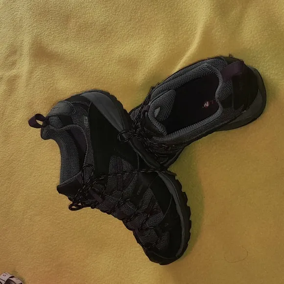 Black and MERRELL Purple Athletic Shoes