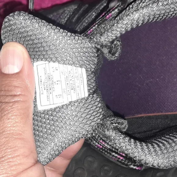 Black and MERRELL Purple Athletic Shoes