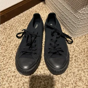 Black Canvas Sneakers