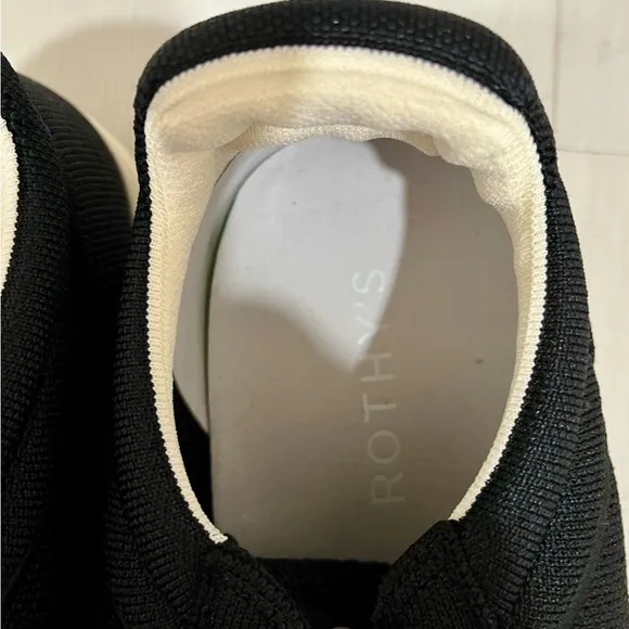 Black Men's ROTHY RS01 Sneakers like new! Size 12.5