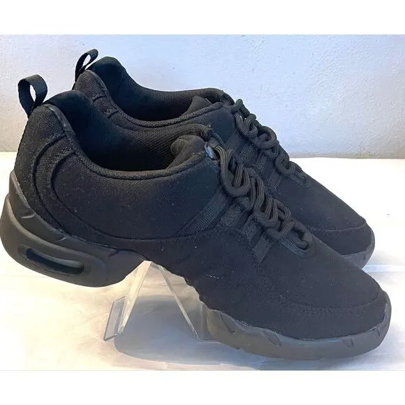 BLOCH S0528L-Boost Canvas Dance Sneakers-BLACK Women’s  Size 11.5 Medium NEW