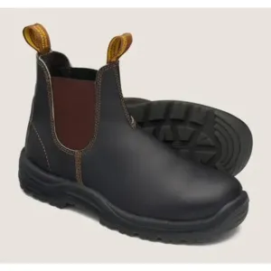 Blundstone #172 Work Series Xtreme Safety Boots Brown Size 8 M 10 W NIB Chelsea