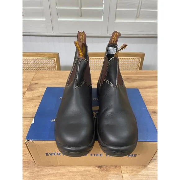 Blundstone #172 Work Series Xtreme Safety Boots Brown Size 8 M 10 W NIB Chelsea