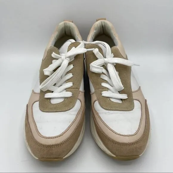 BODEN Rhea Trainer Sneakers Milkshake Natural Chunky Sole