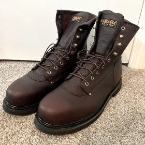 Brand New! Carolina 8” Steel Toe Work Boots - Size 15