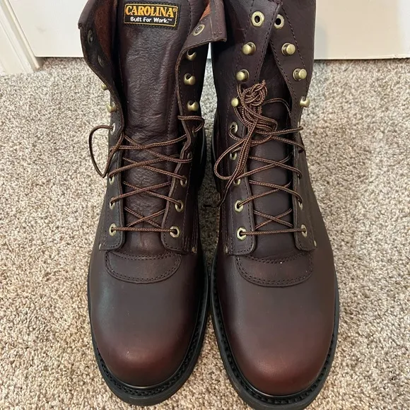 Brand New! Carolina 8” Steel Toe Work Boots - Size 15