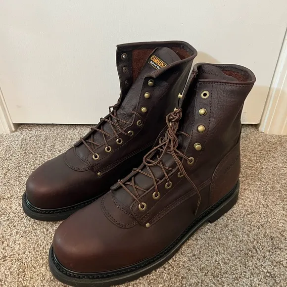 Brand New! Carolina 8” Steel Toe Work Boots - Size 15