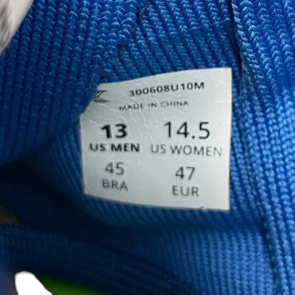Brazilian Cariuma US Size 13 Men's Blue Sneakers NWOT