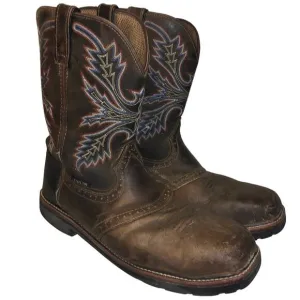 Brazos Bandero 2.0 Steel Toe Wellington Work Boot Mens 13 D Western Safety