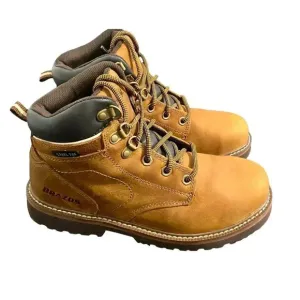 Brazos Bricen Steel Toe Boots Lace Up Work Boots Like New