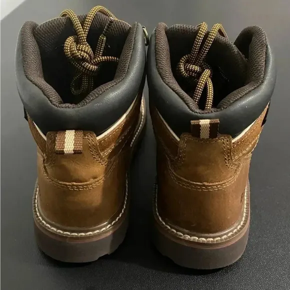 Brazos Bricen Steel Toe Boots Lace Up Work Boots Like New