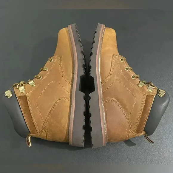 Brazos Bricen Steel Toe Boots Lace Up Work Boots Like New