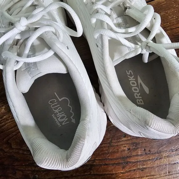 Brooks Addiction Walker 2 Men's Walking Shoes 10.5 4E Extra Wide White