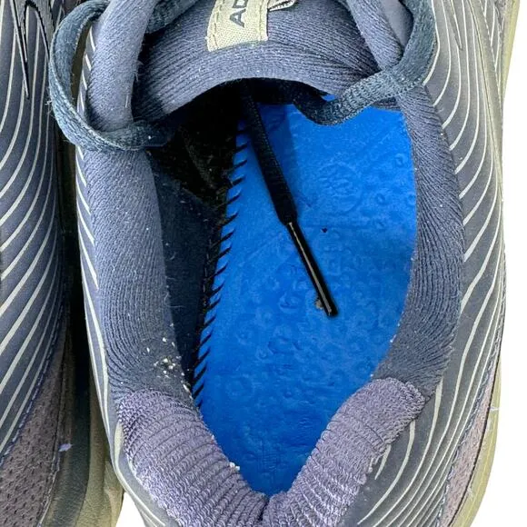 Brooks Addiction Walker Suede Running Shoes Men 8.5 Navy Max Support 1103191D445