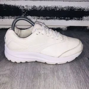 Brooks Addiction Walker WLK Womens 7 2E Running Shoes White Athletic Sneakers