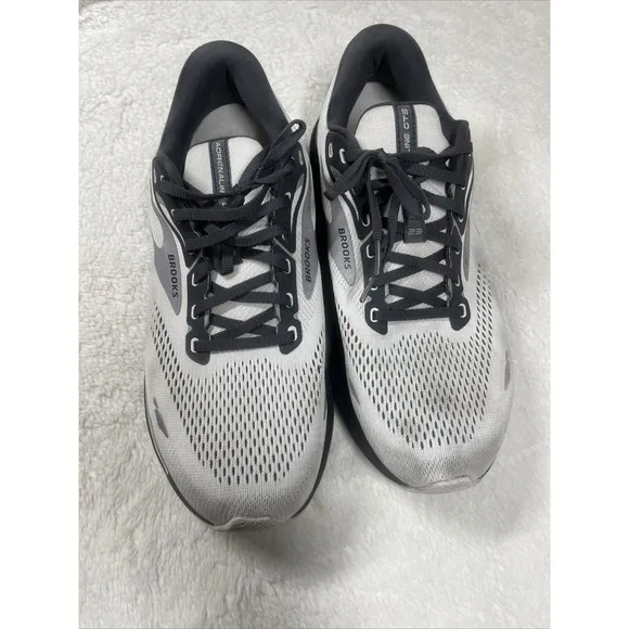 Brooks Adrenaline Ghost 23 Mens Size US 12 Alloy Synthetic Running Sneakers