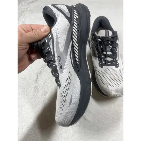Brooks Adrenaline Ghost 23 Mens Size US 12 Alloy Synthetic Running Sneakers