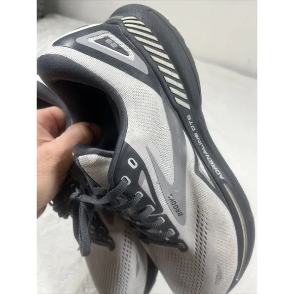 Brooks Adrenaline Ghost 23 Mens Size US 12 Alloy Synthetic Running Sneakers