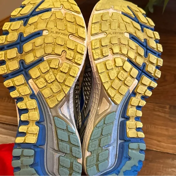 Brooks Adrenaline‎ GTS 15 Running Shoes Blue Silver 1201741B179 Womens Size 9