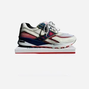 Brooks Athletic Shoes - Red, Blue, White, Brooks Regent Running Sneaker