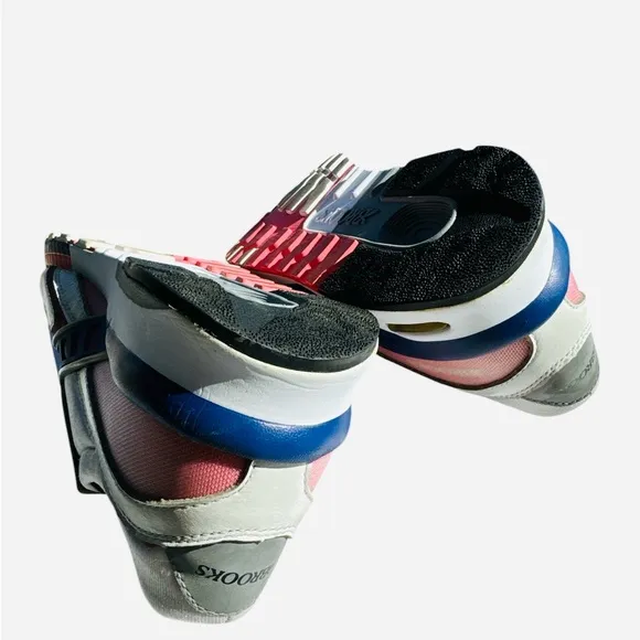 Brooks Athletic Shoes - Red, Blue, White, Brooks Regent Running Sneaker