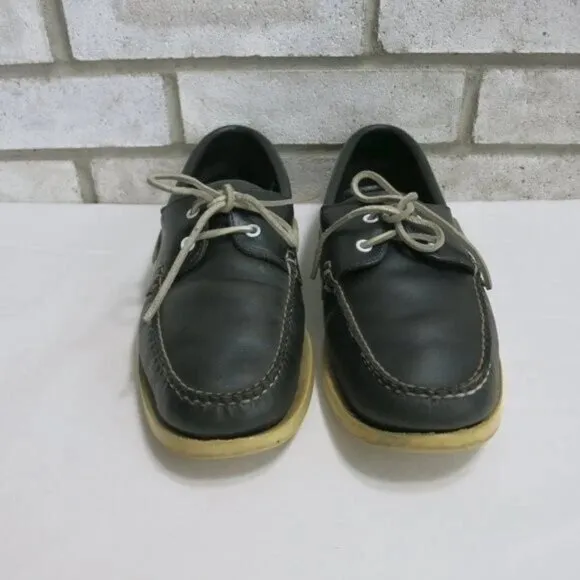 Brooks Brothers Leather Deck Boat Shoes Mens Casual Nautical Footwear Sz 11.5 M