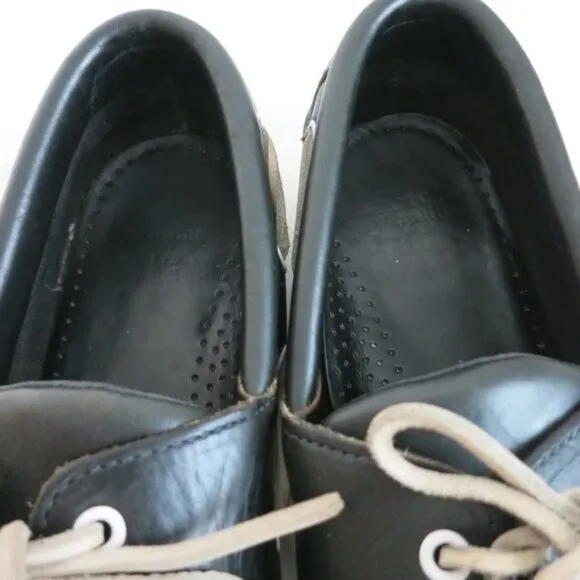 Brooks Brothers Leather Deck Boat Shoes Mens Casual Nautical Footwear Sz 11.5 M