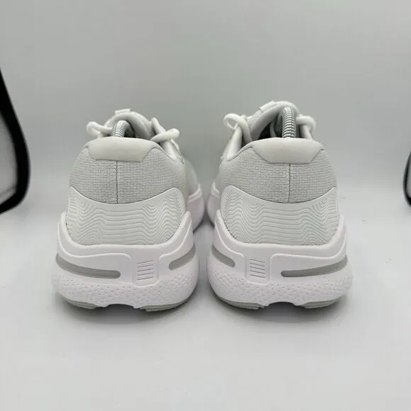 Brooks Ghost Max Size 11.5 D Support Running Shoes White Mens Training Jogging
