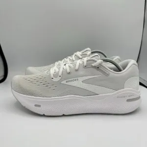 Brooks Ghost Max Size 11.5 D Support Running Shoes White Mens Training Jogging