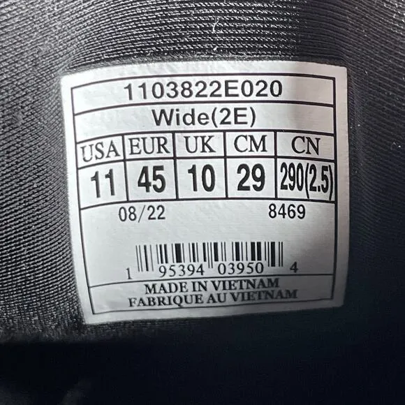 Brooks Glycerin 20 Men’s Size 11 2E Black Running Shoes Athletic Sneakers Casual
