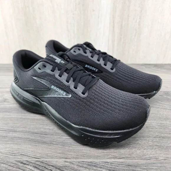 Brooks Glycerin GTS 21 Size 11 Mens Black Ebony Casual Running Athletic Shoes