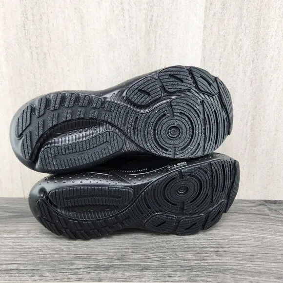 Brooks Glycerin GTS 21 Size 11 Mens Black Ebony Casual Running Athletic Shoes