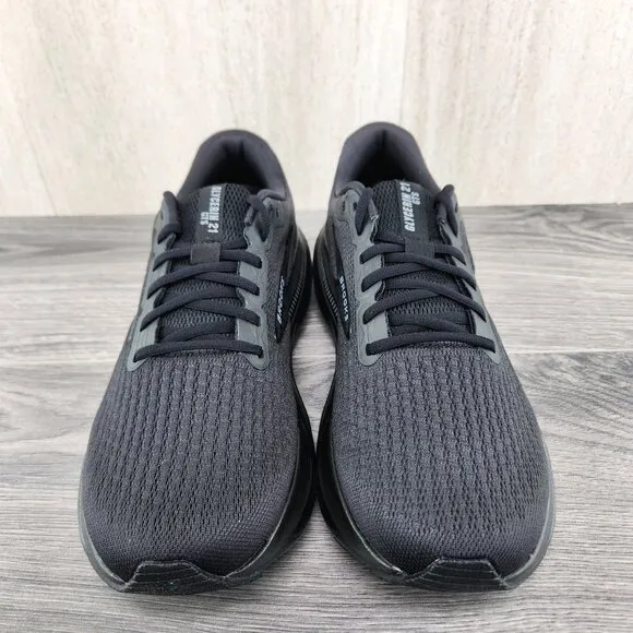 Brooks Glycerin GTS 21 Size 11 Mens Black Ebony Casual Running Athletic Shoes