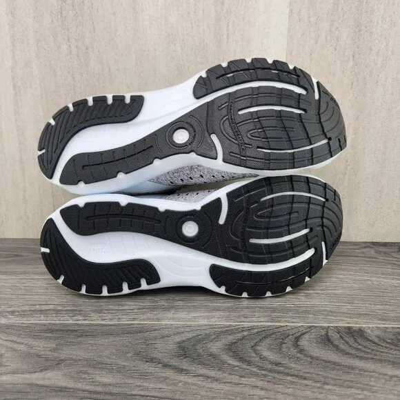 Brooks Glycerin StealthFit 20 Size 12.5 Mens White Grey Running Casual Shoes
