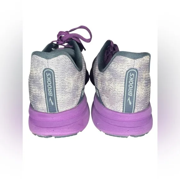 Brooks Launch 8 Women’s Shoes Size 11 Grey Purple
