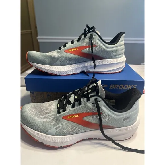 Brooks Launch 9 Green Running Walking Gym Cushion Sneaker Sz 8.5 EUC 2x Maybe