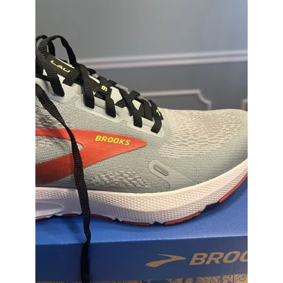 Brooks Launch 9 Green Running Walking Gym Cushion Sneaker Sz 8.5 EUC 2x Maybe