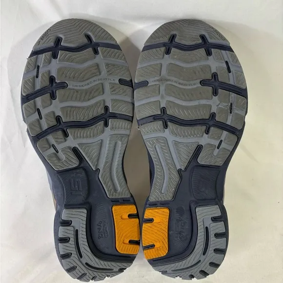 Brooks Men's Ghost Running Shoes - Bluish Gray and Black
