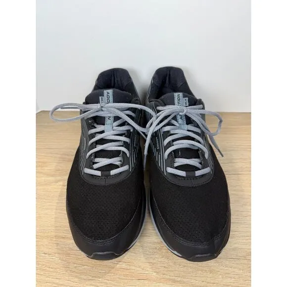 Brooks Men's Size 12.5 Black Addiction Walker Suede Sneaker Shoes