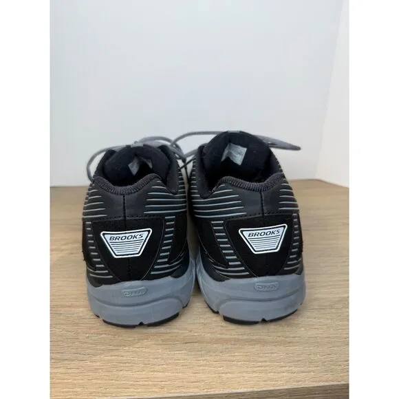 Brooks Men's Size 12.5 Black Addiction Walker Suede Sneaker Shoes