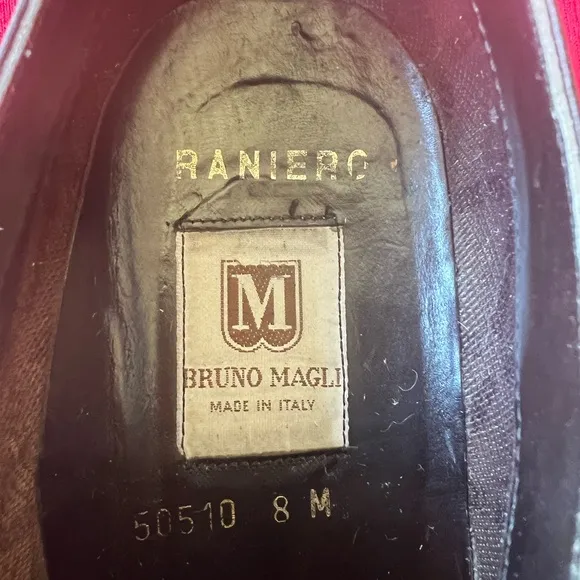 Bruno Magli Black Oxford Dress Shoes