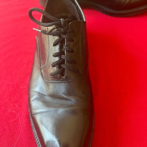 Bruno Magli Black Oxford Dress Shoes